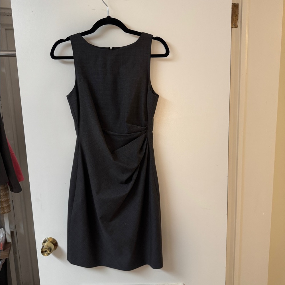 Theory • Shaylee Suit Dress • Charcoal Grey • 4